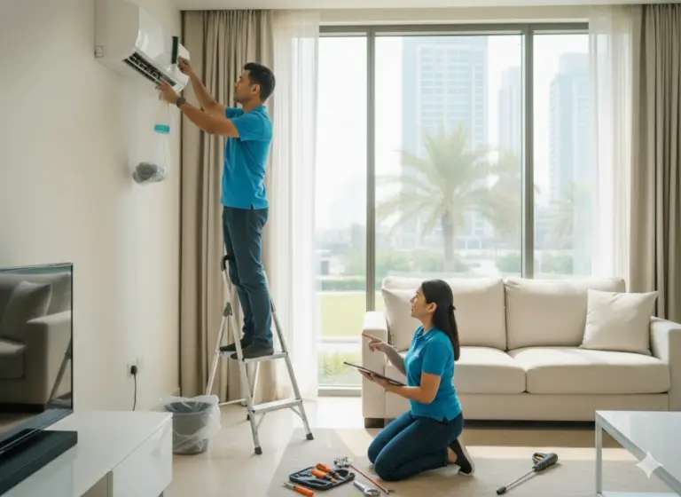 AC Cleaning & Repair in Abu Dhabi