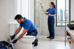 bathroom plumbing repairs services in abu dhabi