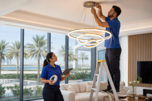 lighting installation repair service in abu dhabi